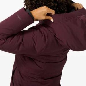 lululemon Snow Warrior Parka in Cassis NWT sz 2